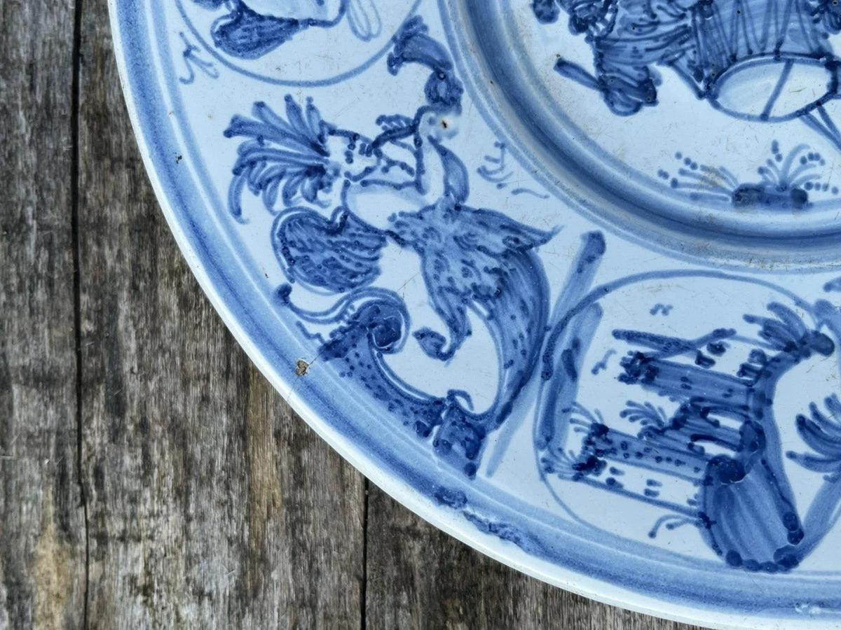 Assiette en faïence
