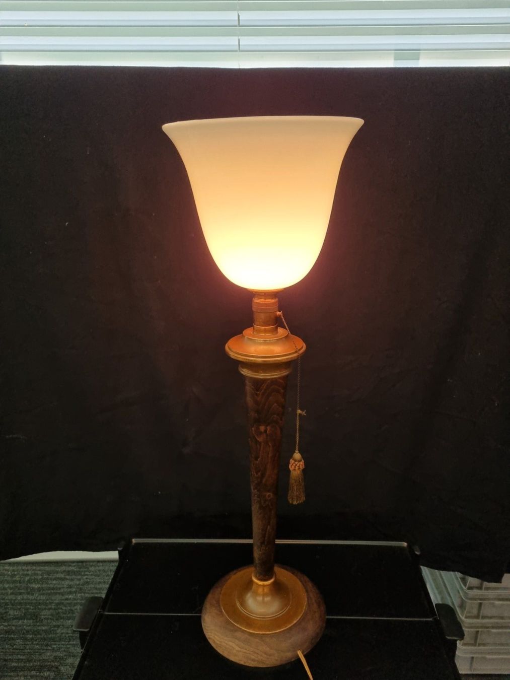 Lampe de table originale Mazda des années 1930