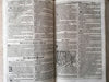Bible ancienne de 1712 imprimée à Minden