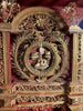 Reliquaire du XVIIIe siècle façon retable aux 21  reliques