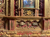Reliquaire du XVIIIe siècle façon retable aux 21  reliques