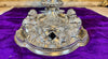 Ciboire en argent, modèle cathédrale