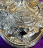 Ciboire en argent, modèle cathédrale