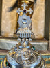 Ciboire en argent, modèle cathédrale