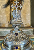 Ciboire en argent, modèle cathédrale