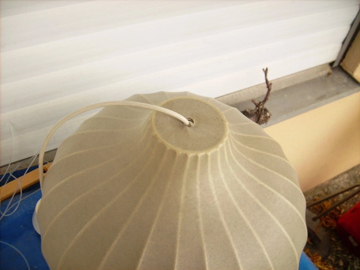 Lampe suspension cocoon vintage