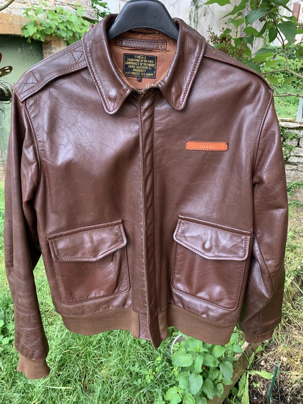 Blouson a2 d’aviateur us ancienne