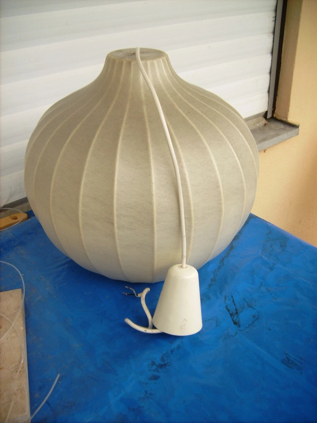 Lampe suspension cocoon vintage