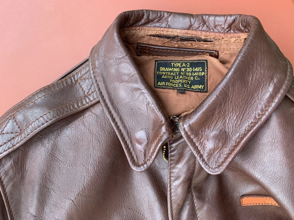 Blouson a2 d’aviateur us ancienne