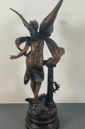 Statue régule vintage