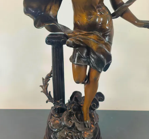 Statue régule vintage