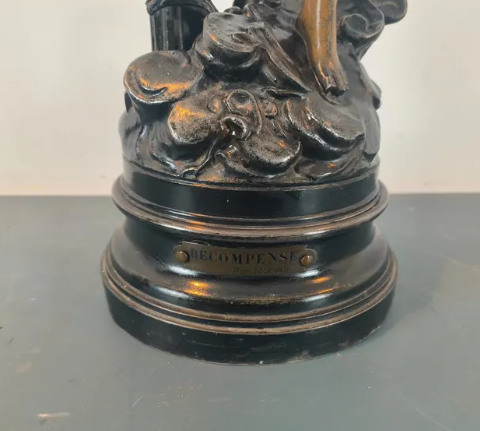 Statue régule vintage