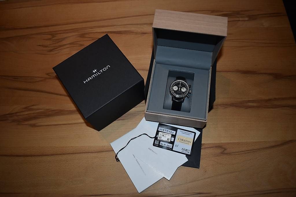 Montre chronographe à remontage manuel