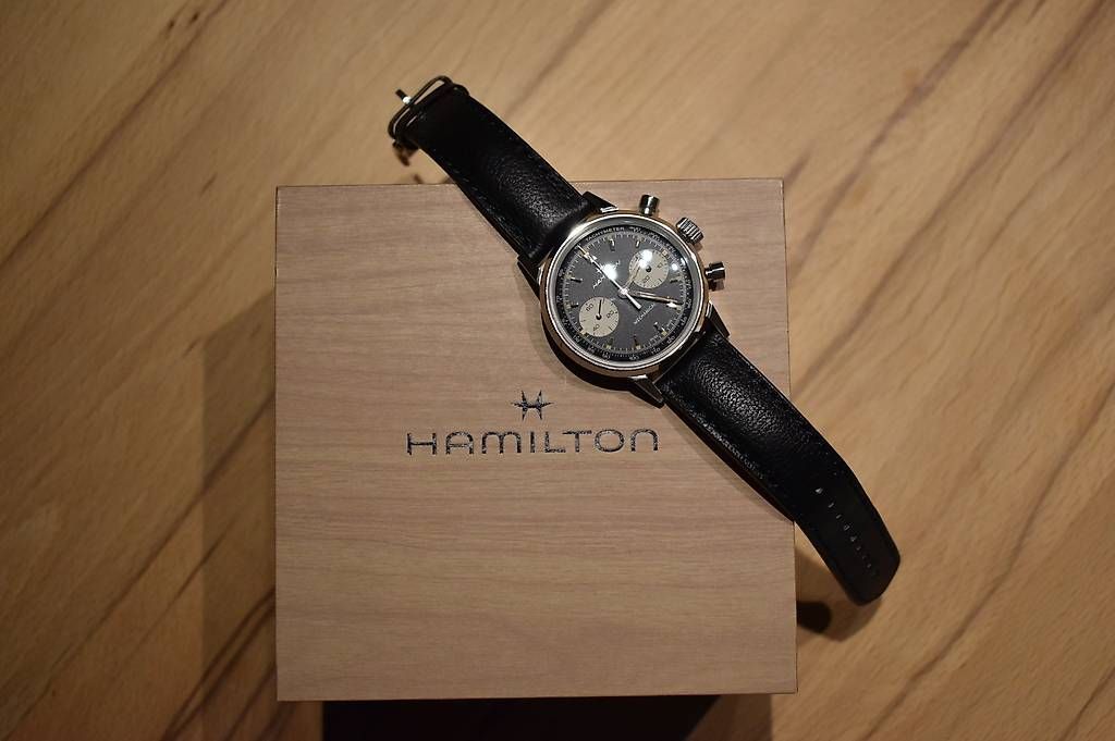 Montre chronographe à remontage manuel