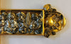 Croix baroque en relief tridimensionnelle du XVIIe/XVIIIe siècle