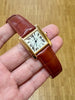 Montre Cartier Tank classique en or jaune 18 carats, référence 1840