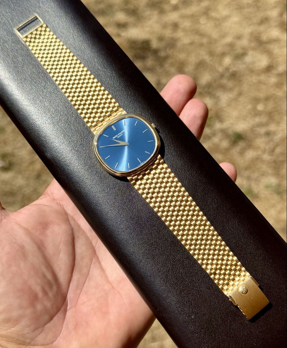 Montre Patek Philippe Ellipse Jumbo en or jaune 18 carats