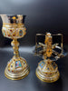 Ensemble de calices liturgiques fabriqués à la main
