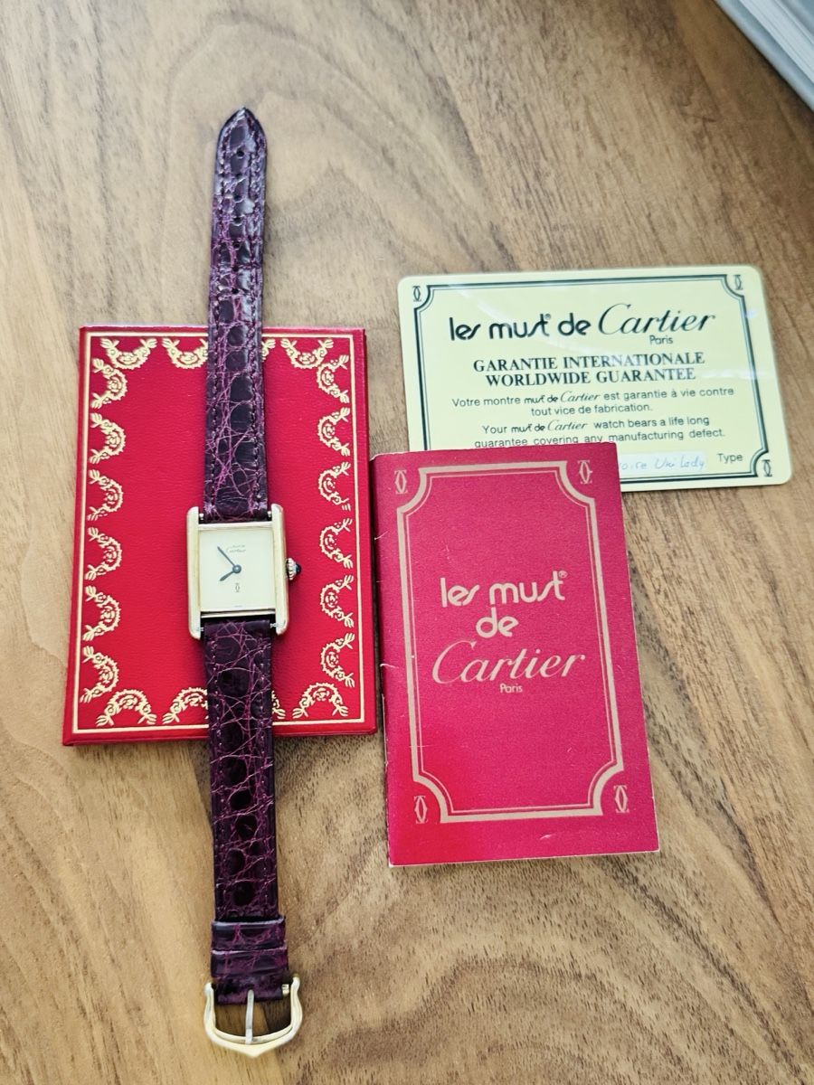 Montre Cartier Tank Les Must de Cartier