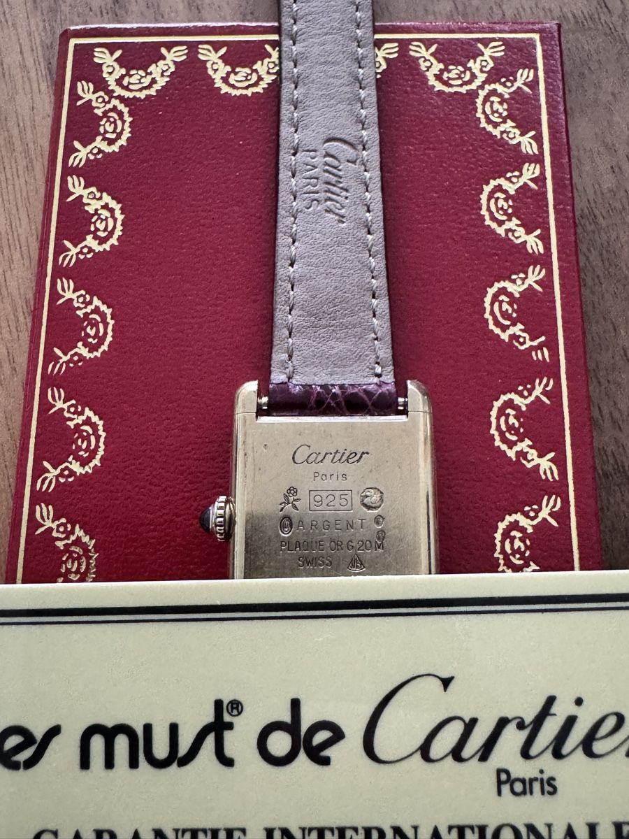 Montre Cartier Tank Les Must de Cartier
