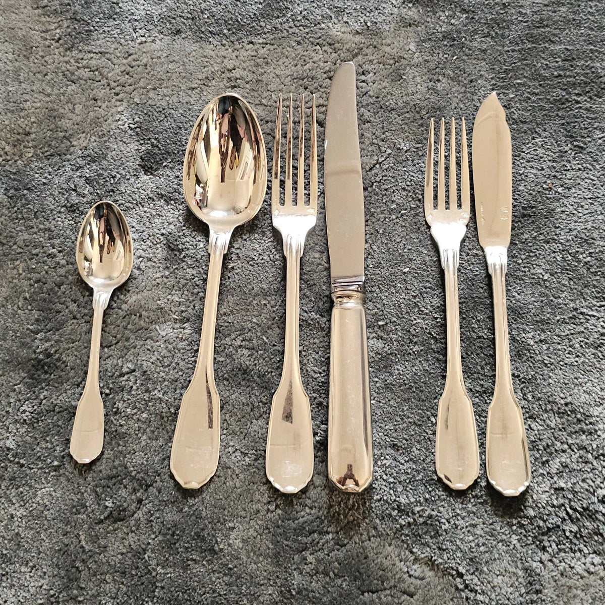 Ménagère 72 pièces dupleix/versailles sterling