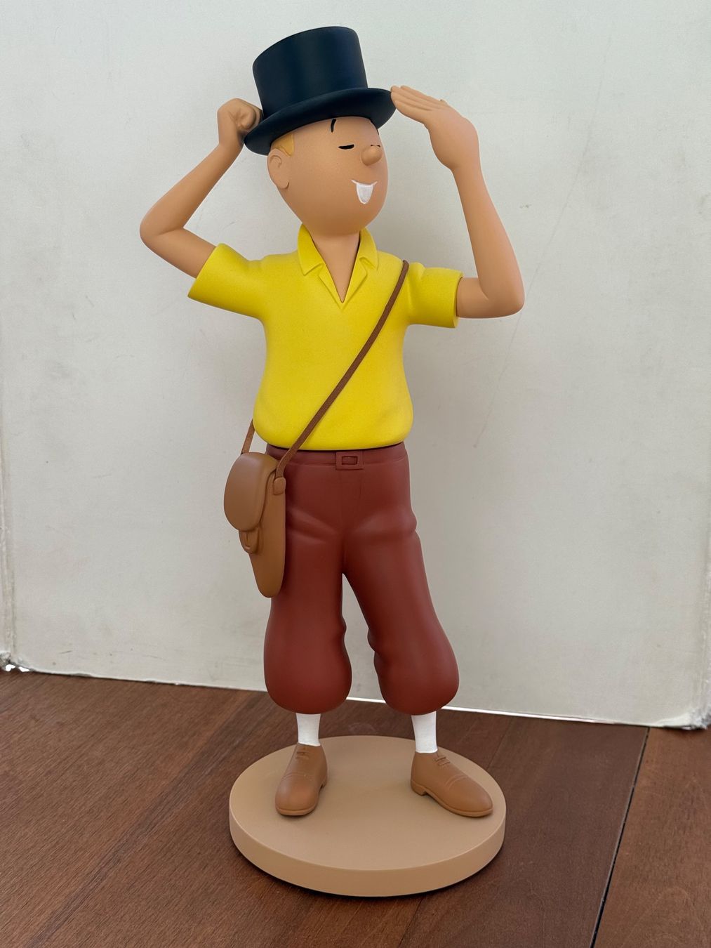Figurine de Tintin au Chapeau