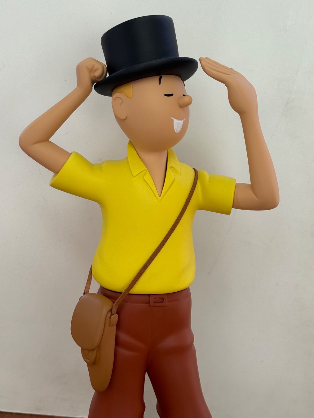 Figurine de Tintin au Chapeau