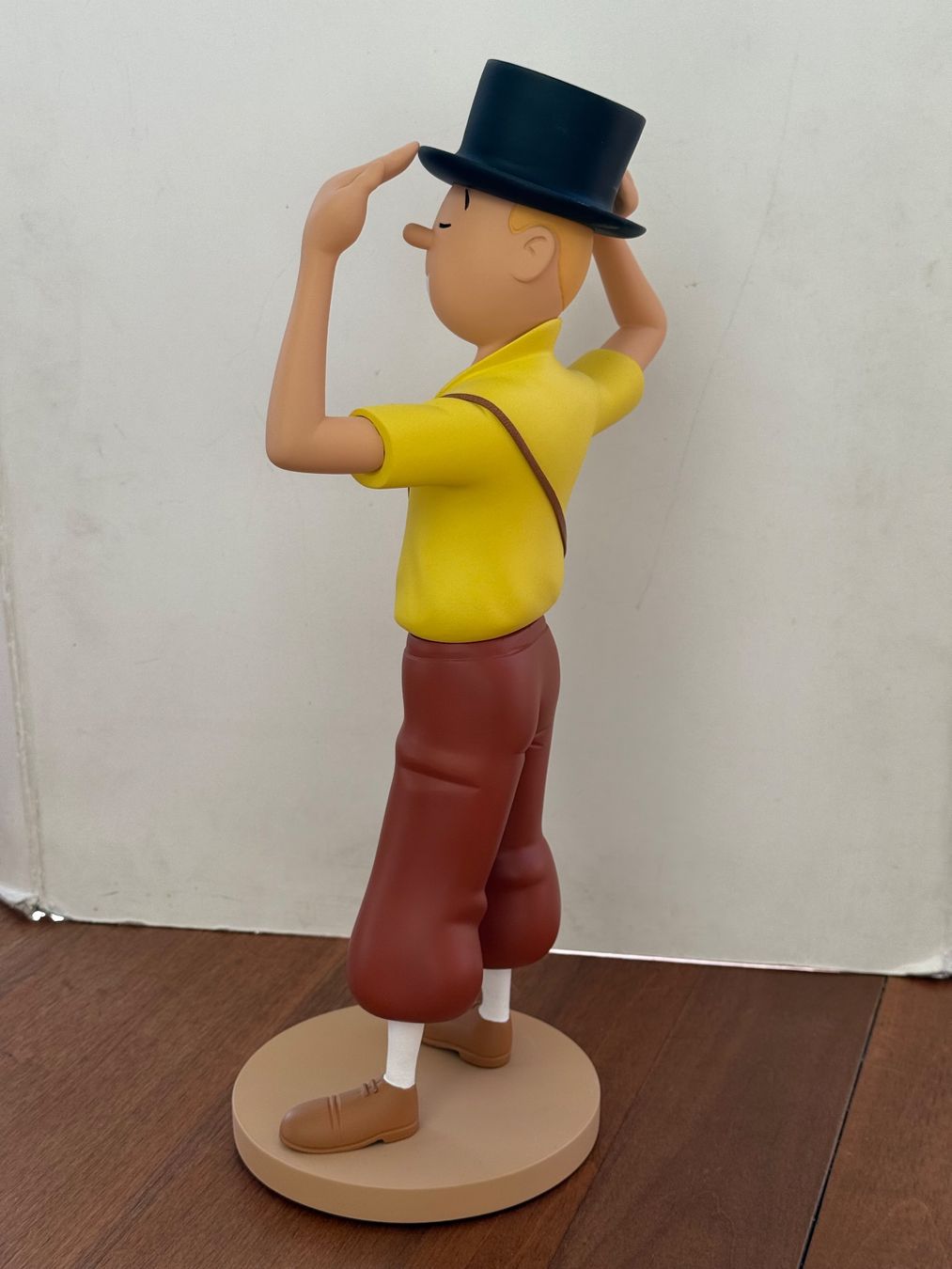 Figurine de Tintin au Chapeau