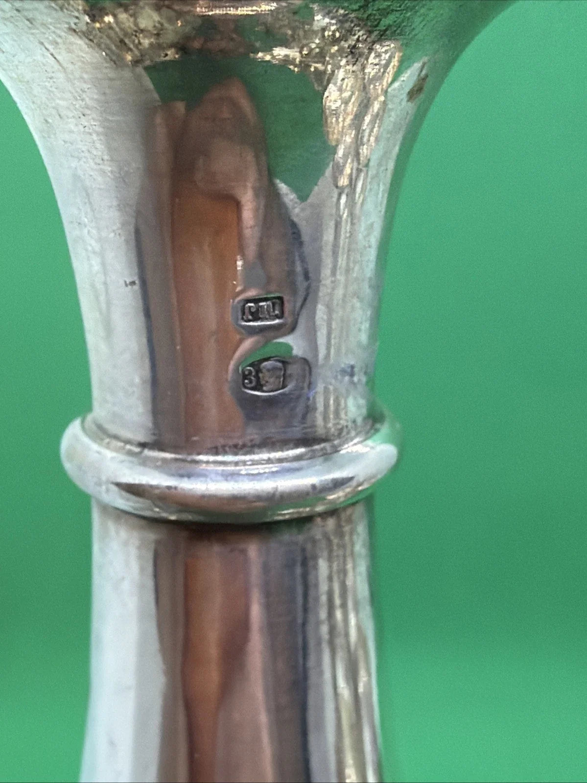 Ancien service à liqueur en argent massif