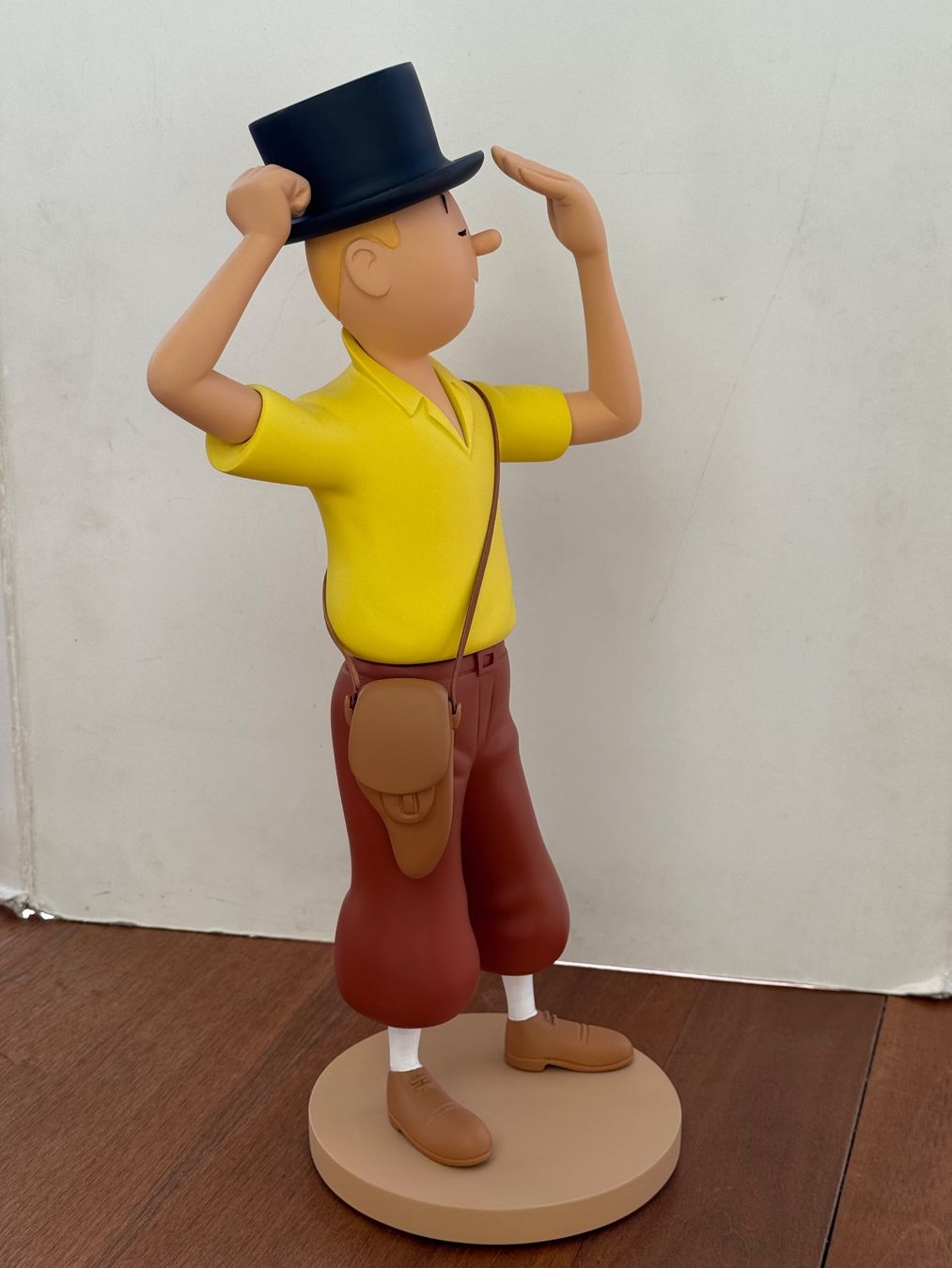 Figurine de Tintin au Chapeau