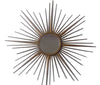 Grand miroir soleil vintage signé Chaty Vallauris