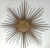 Grand miroir soleil vintage signé Chaty Vallauris