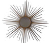 Grand miroir soleil vintage signé Chaty Vallauris