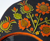 Miroir mural vintage retable en céramique émaillée