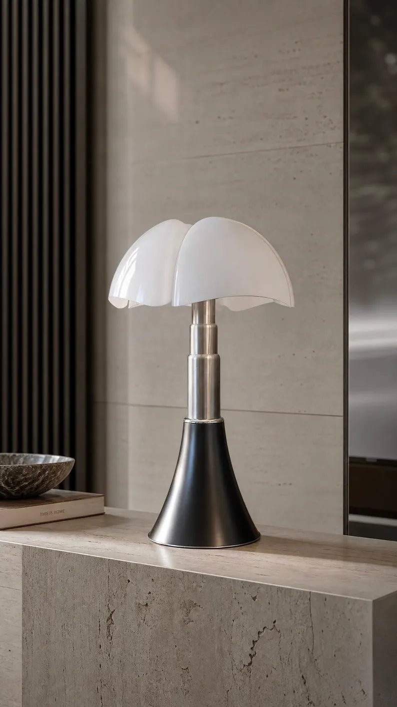 Lampe Pipistrello Vintage Grand Modèle Gae Aulenti Martinelli Luce
