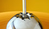 Lampe suspension OVNI emblématique de l'ère spatiale Harvey Guzzini des années 1970