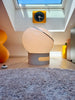 Lampe de table emblématique Big Clan  conçue par Studio 6G pour Harvey Guzzini et produite par Meblo