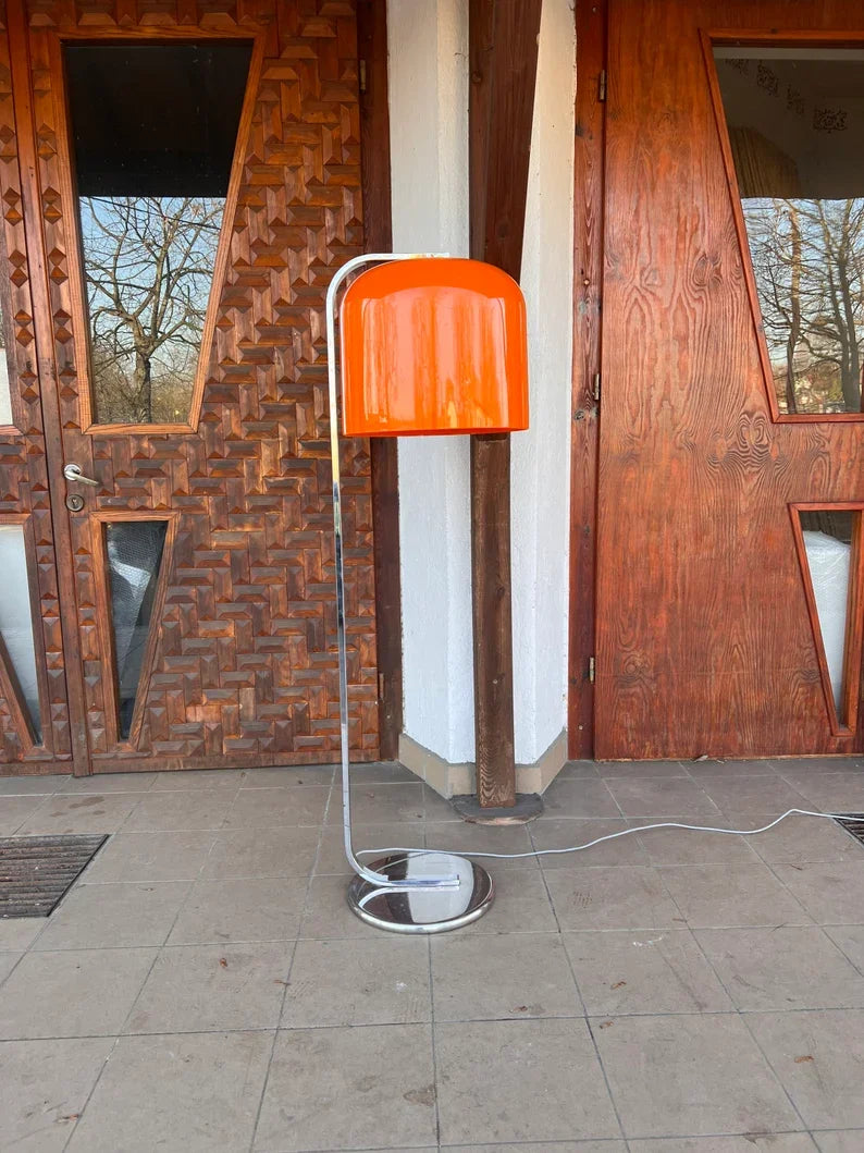 Rare lampadaire Alvise signé Luigi Massoni pour Guzzini