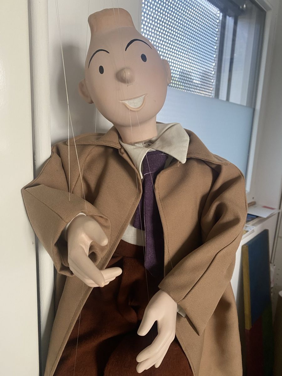 Marionnette Tintin
