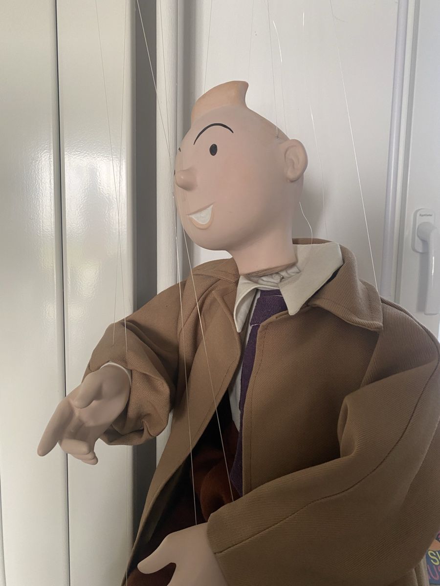 Marionnette Tintin