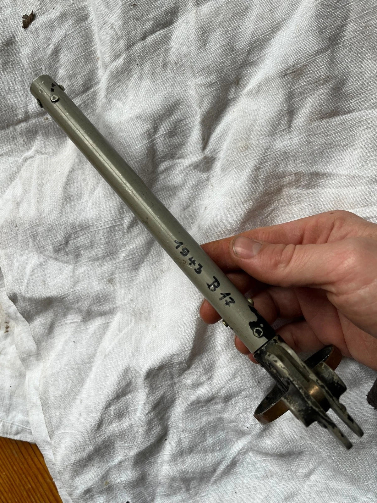 Viseur arrière de mitrailleur