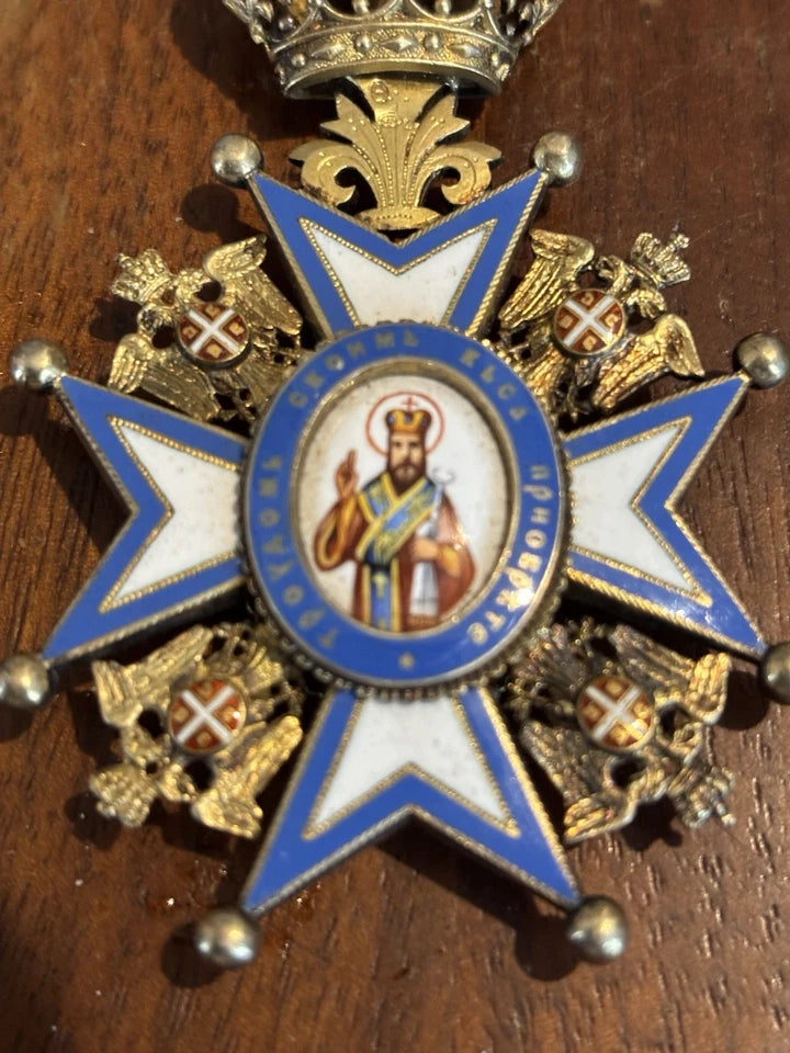 Beau Commandeur de l'Ordre de Saint-Sava