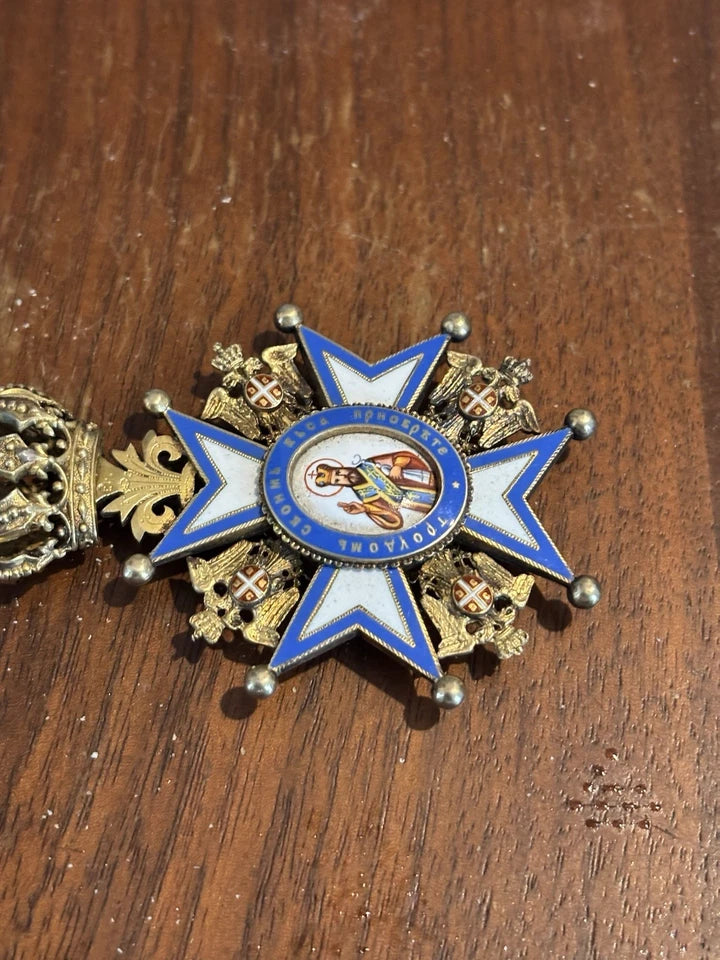 Beau Commandeur de l'Ordre de Saint-Sava