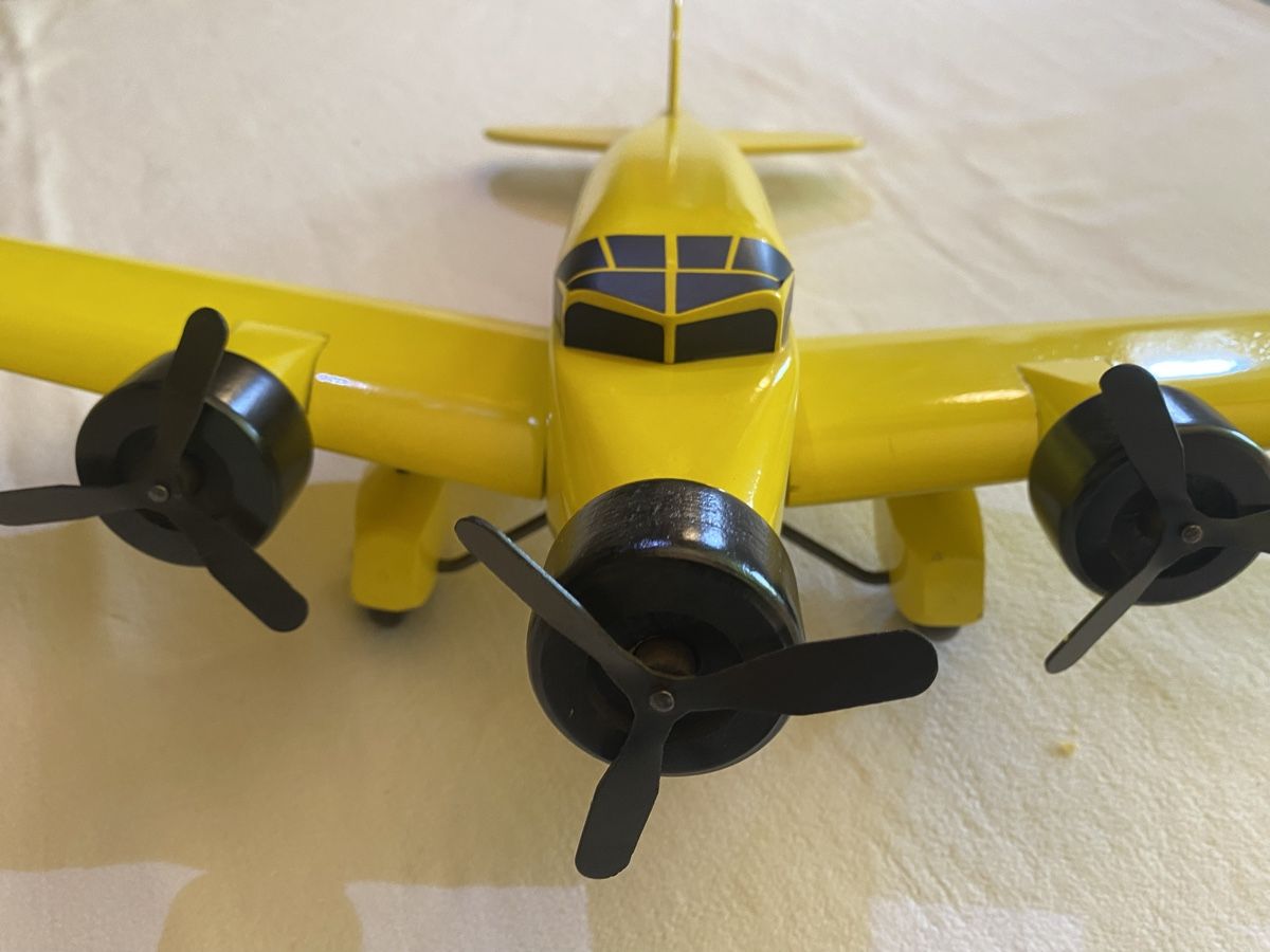 Figurine d'avion Tintin
