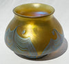 Vase vintage bohème irisé