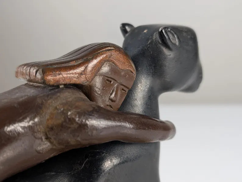 Sculpture Ariane et la Panthère 1920