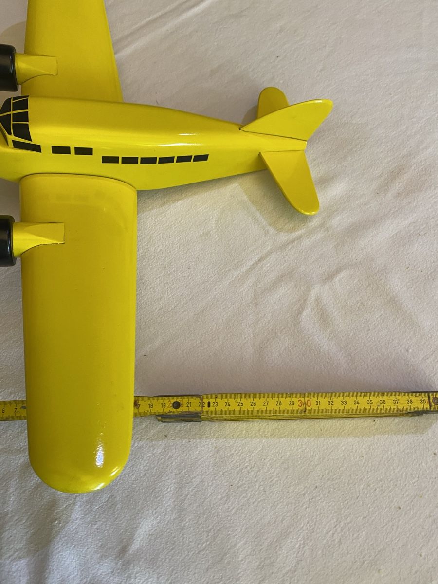 Figurine d'avion Tintin