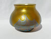 Vase vintage bohème irisé