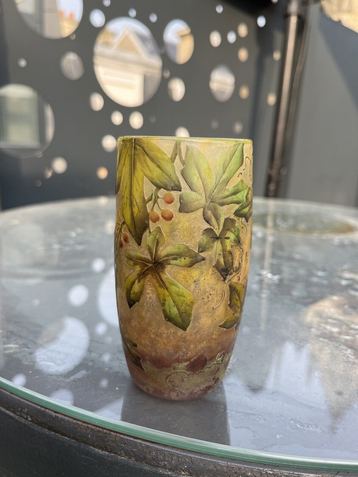 Vase daum nancy