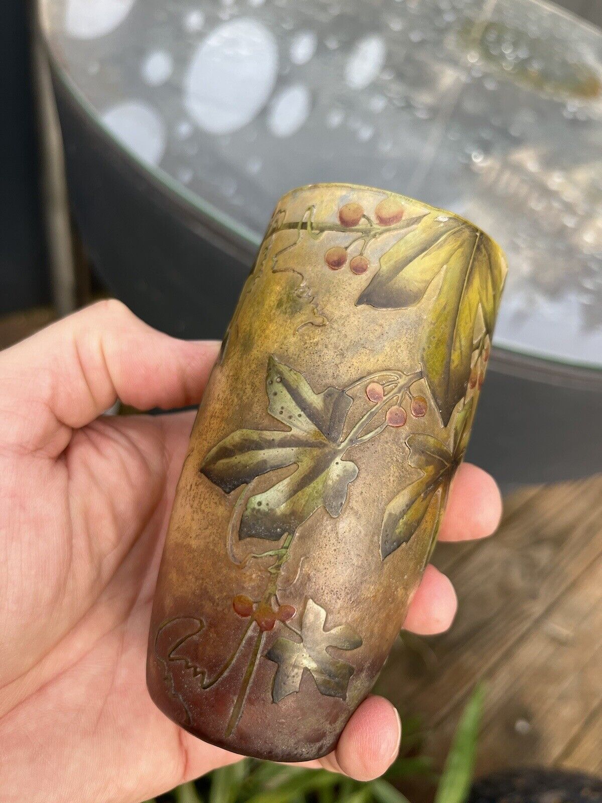 Vase daum nancy